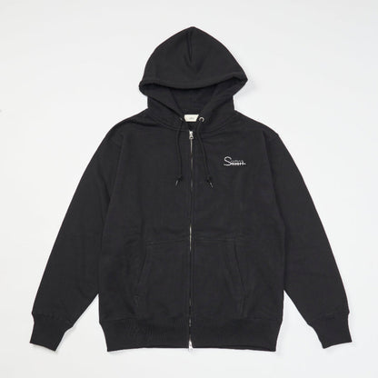 RAKUGAKI Siiiiii Logo Zip up hoodie
