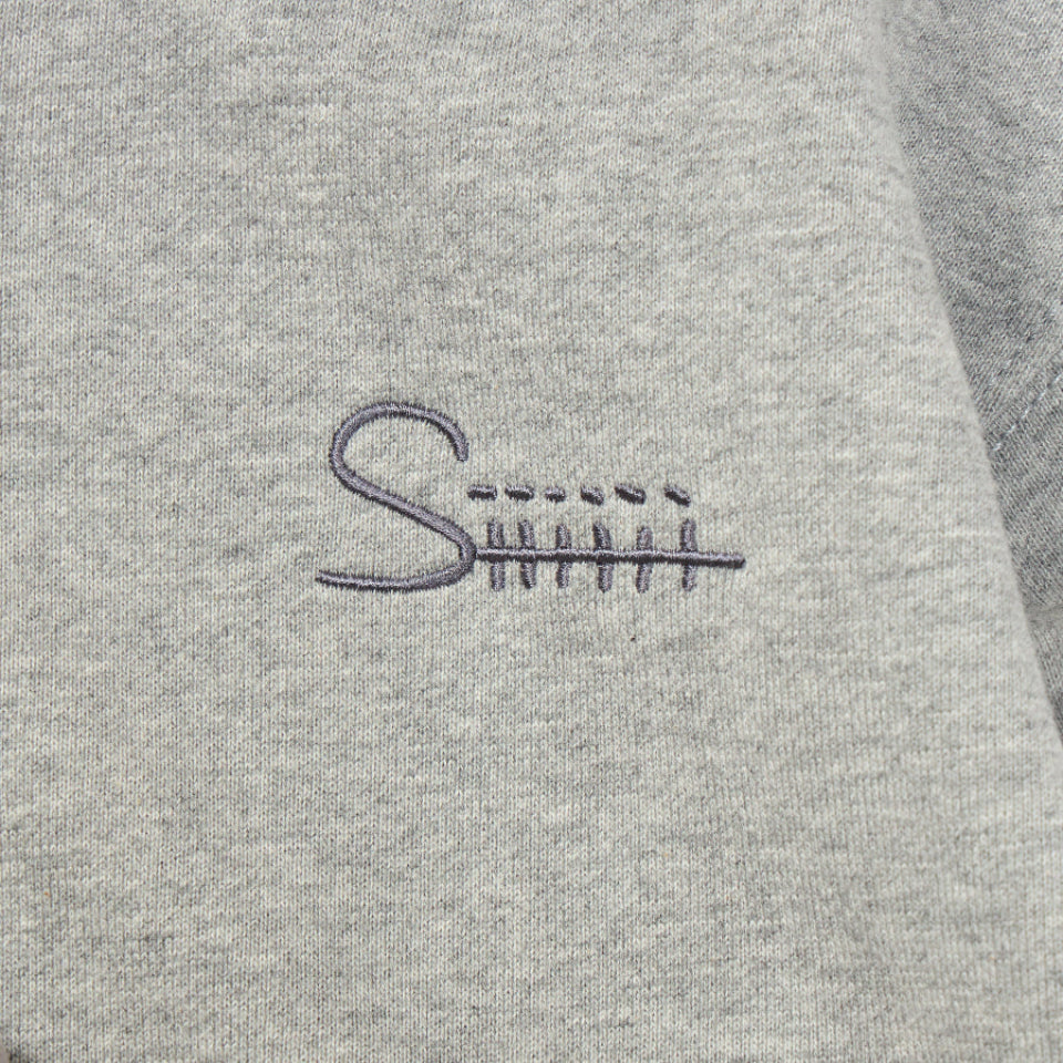 RAKUGAKI Siiiiii Logo Zip up hoodie