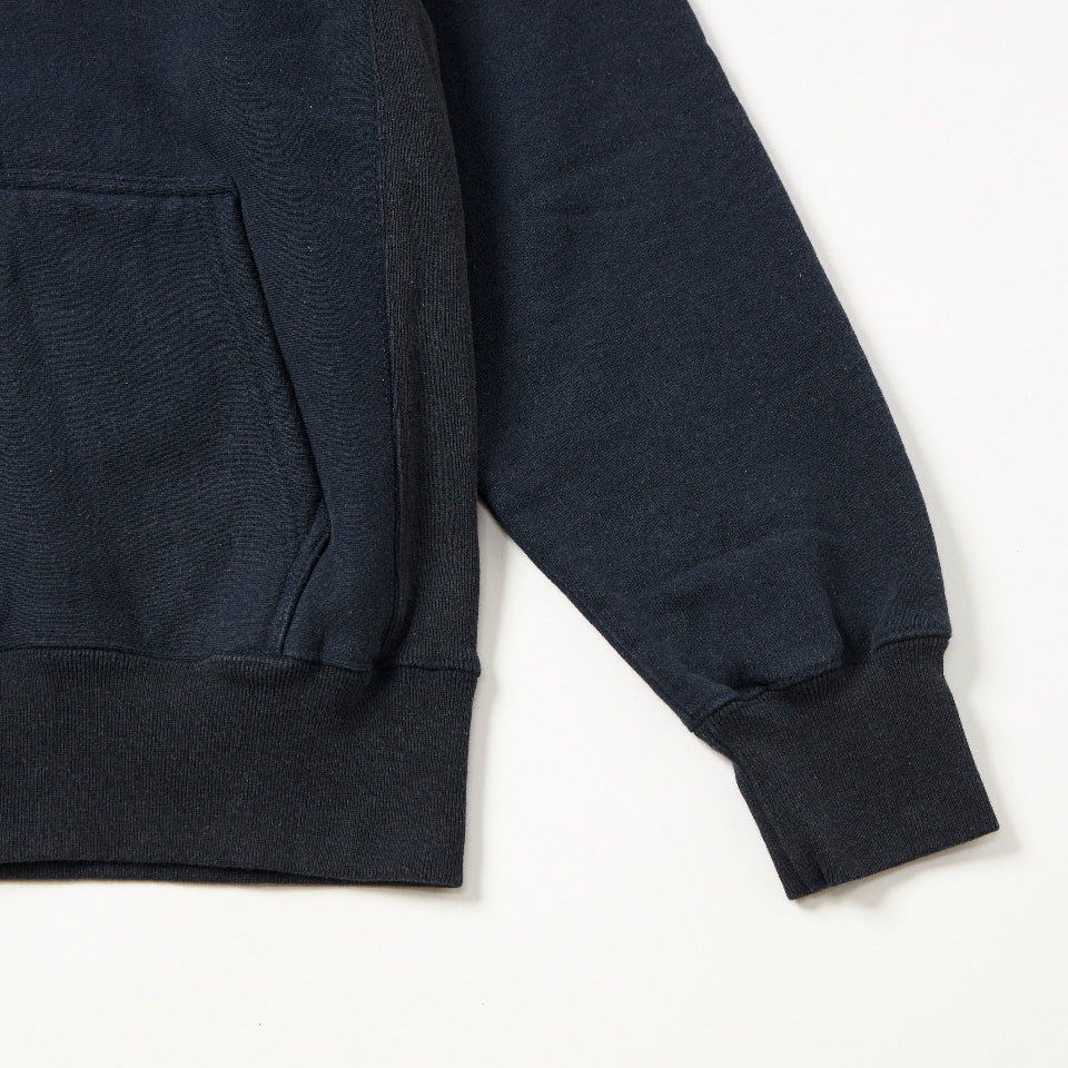 Garment frost zip up hoodie