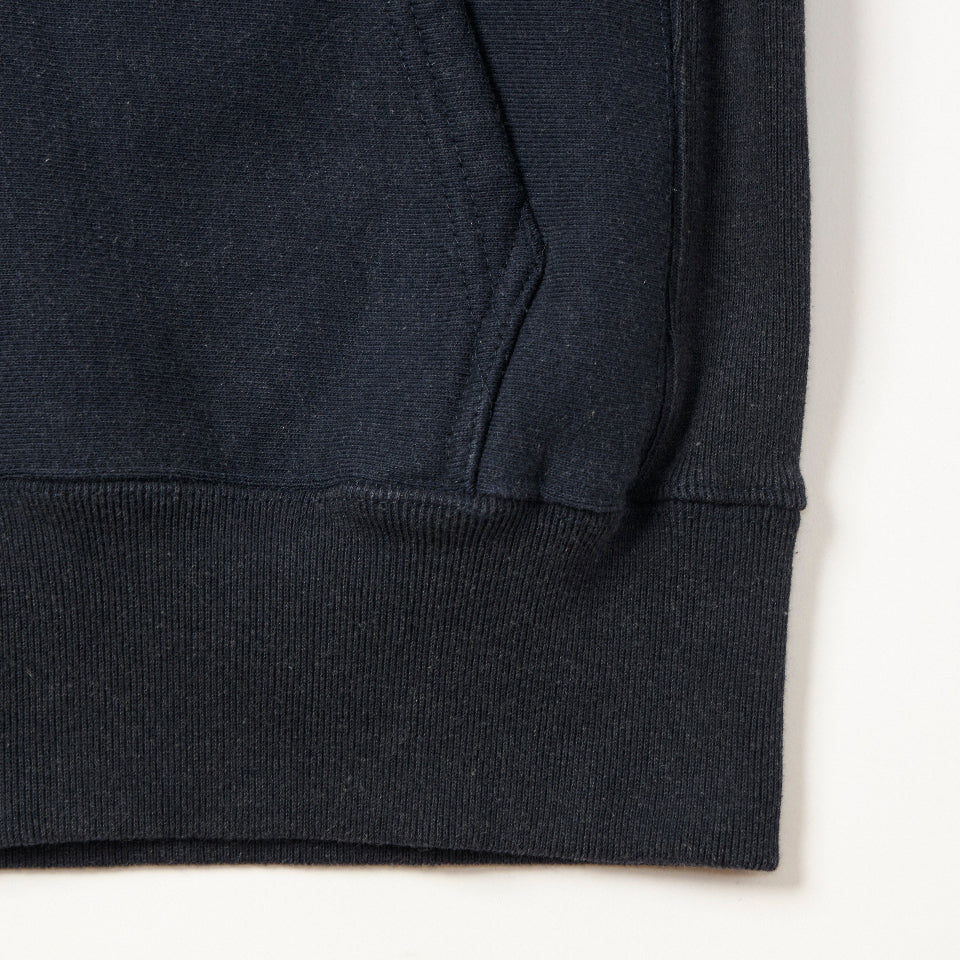 Garment frost zip up hoodie