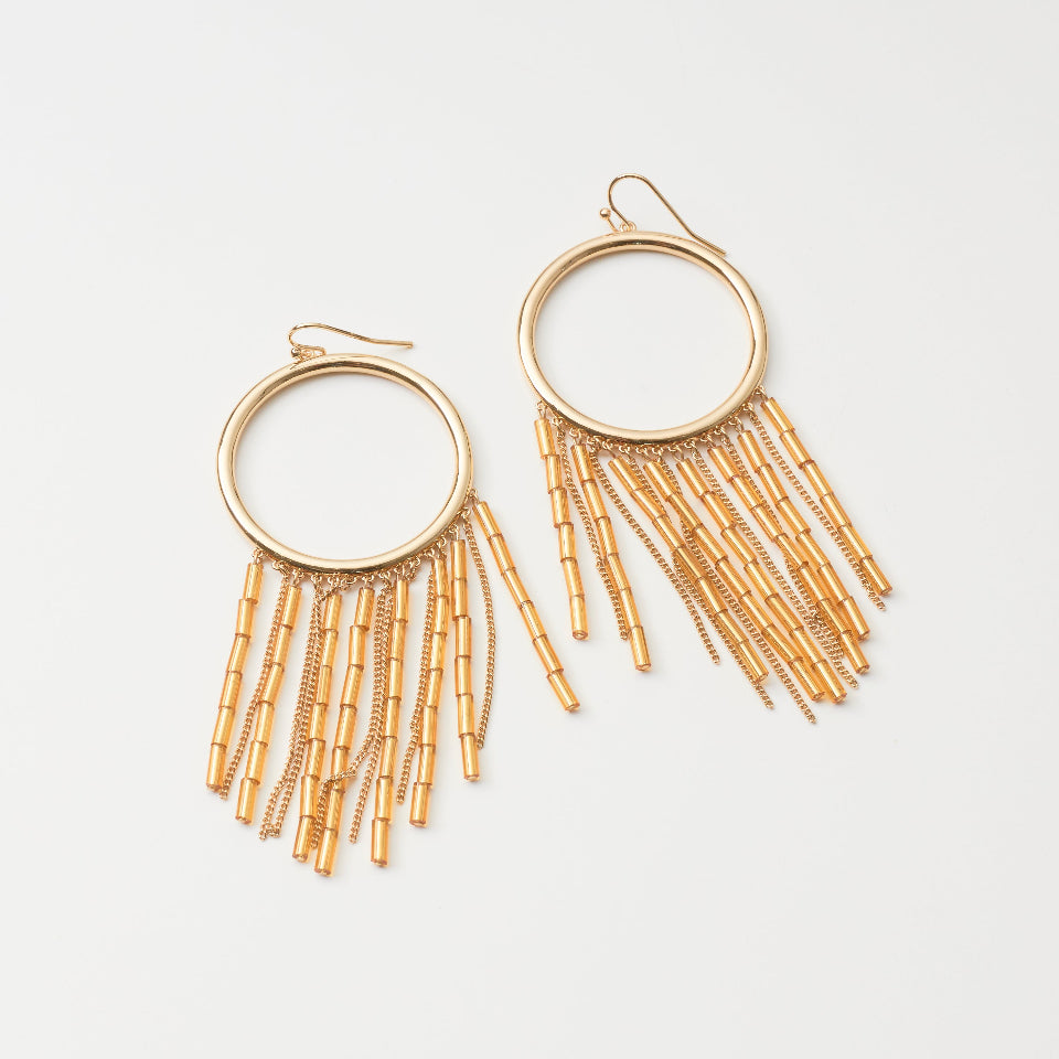 eaded fringe pierce