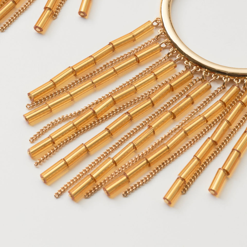 eaded fringe pierce