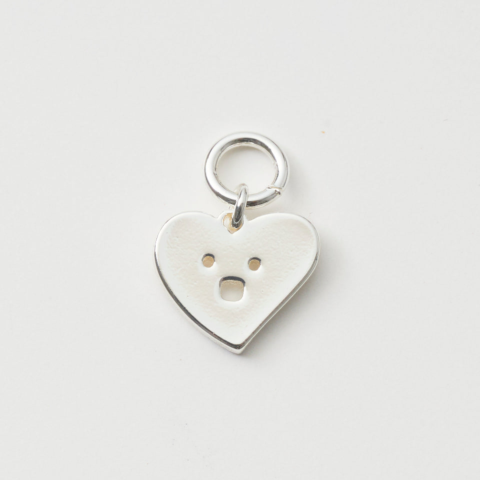 Tegaki heart charm