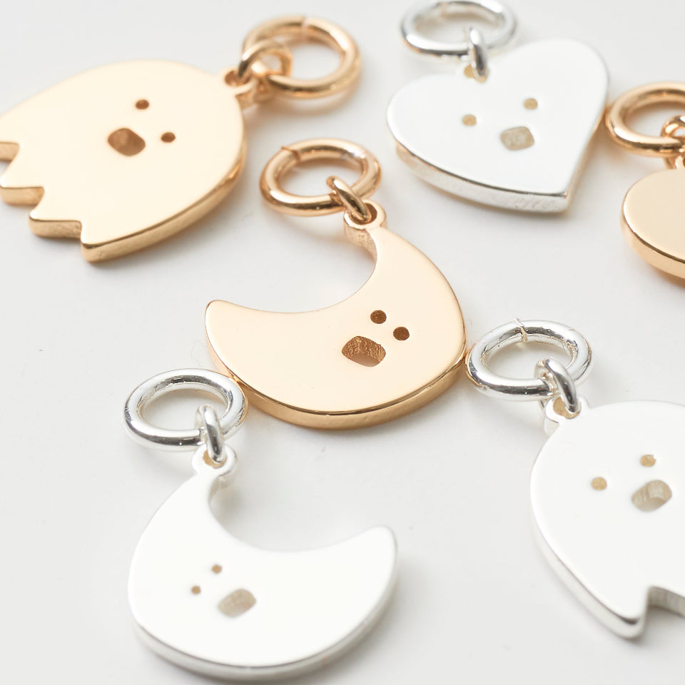 【先行予約受注商品】Tegaki moon charm