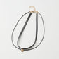 Leather w choker