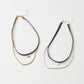 Leather chain choker