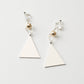 【先行予約受注商品】Big triangle pierce/earring