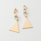 【先行予約受注商品】Big triangle pierce/earring