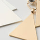 【先行予約受注商品】Big triangle pierce/earring