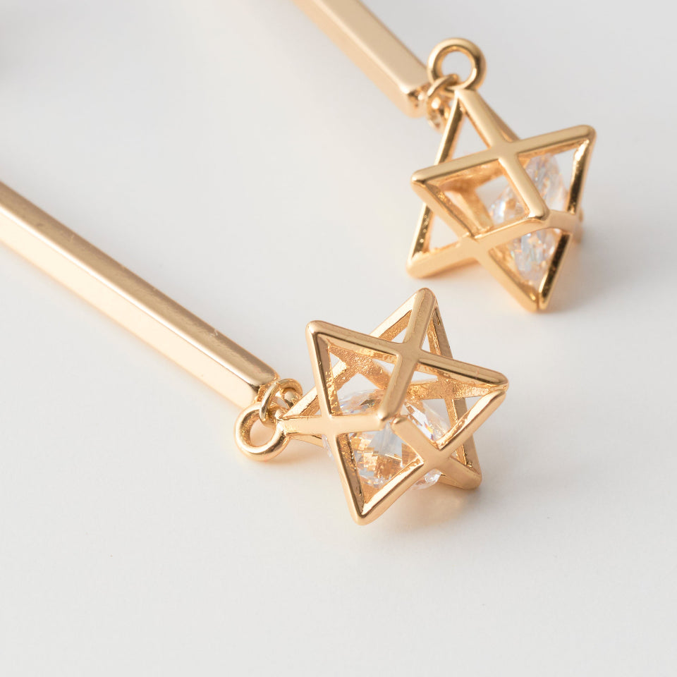 【先行予約受注商品】Hexagram pierce/earring
