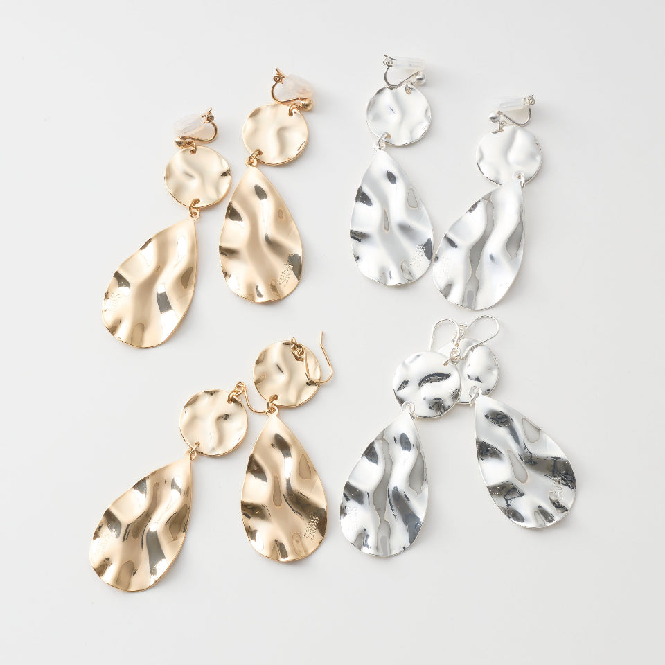 【先行予約受注商品】Circle drop pierce/earring