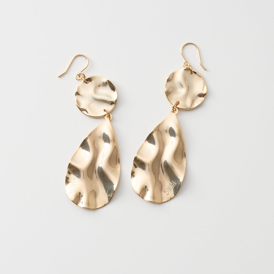 【先行予約受注商品】Circle drop pierce/earring