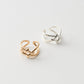 【先行予約受注商品】Interlaced lines ear cuff