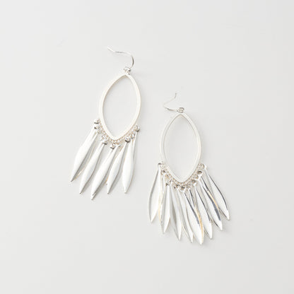 【先行予約受注商品】Metal fringe pierce