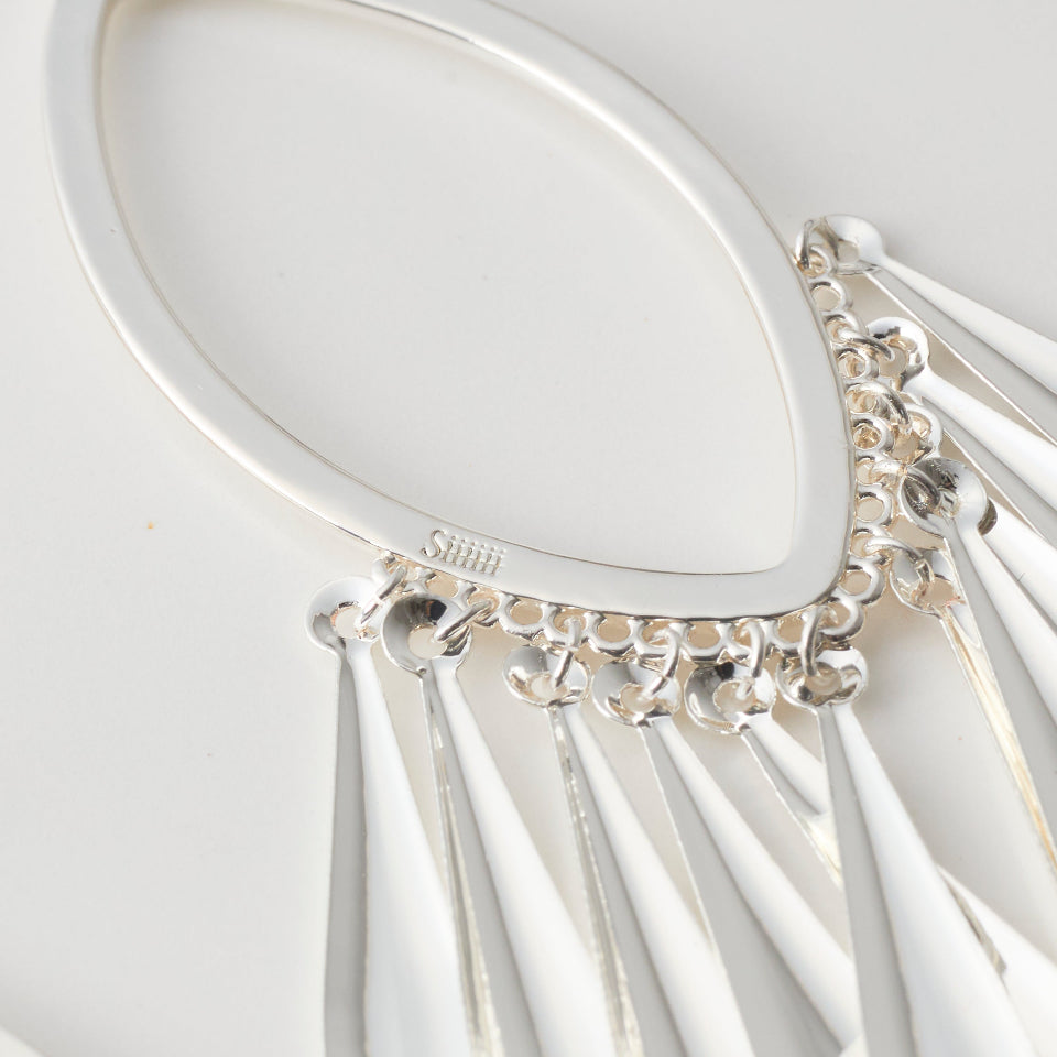 【先行予約受注商品】Metal fringe pierce