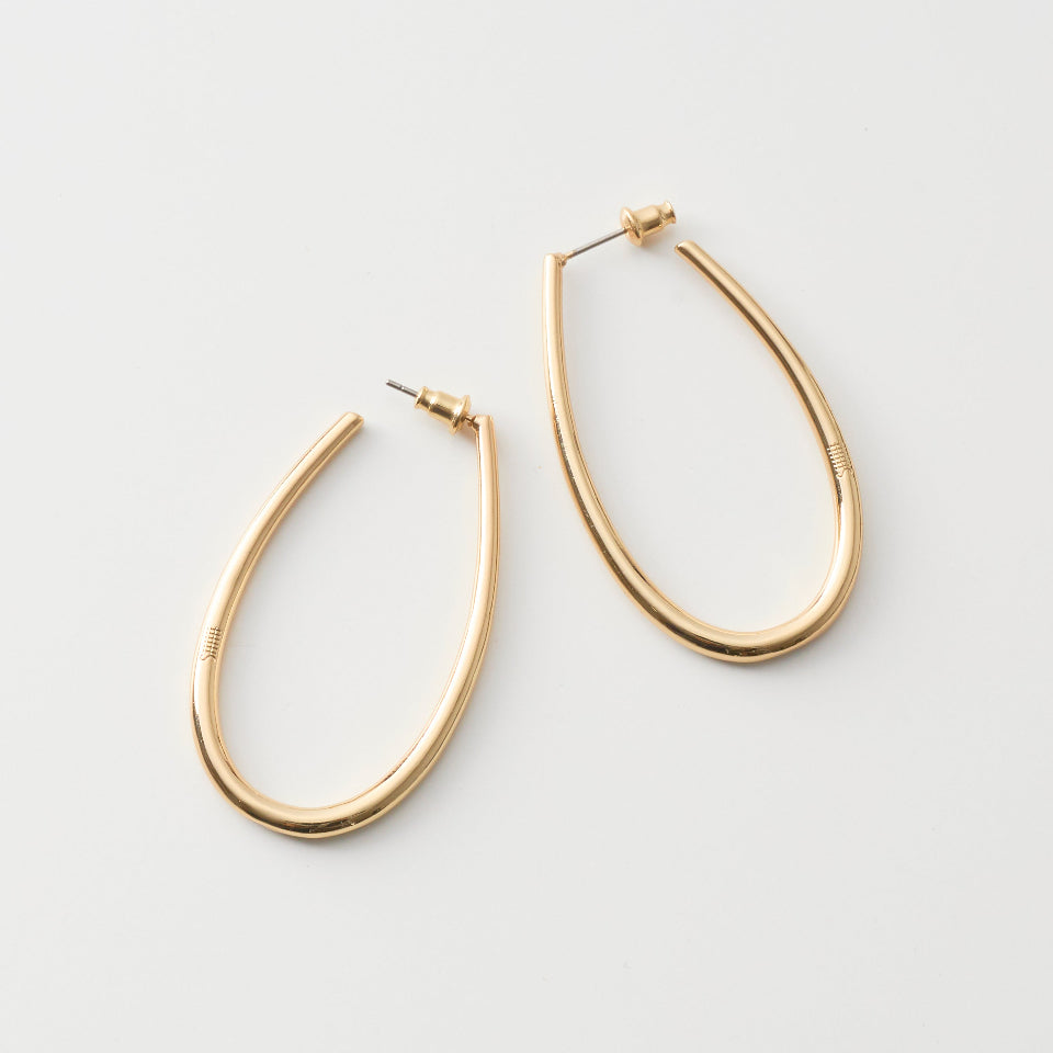【先行予約受注商品】Long hoop pierce/earring