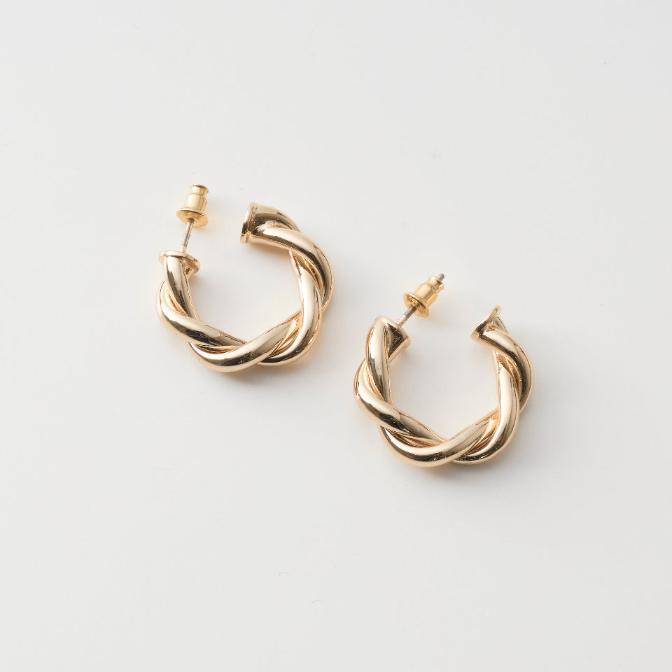 【先行予約受注商品】Curled hoop pierce