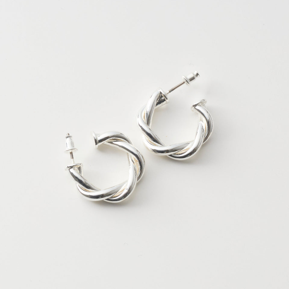 【先行予約受注商品】Curled hoop pierce