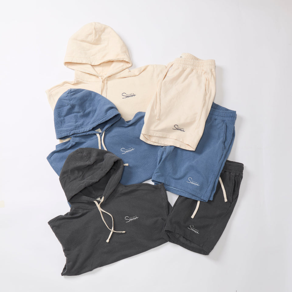 Garment Dyed  Sweat Hoodie