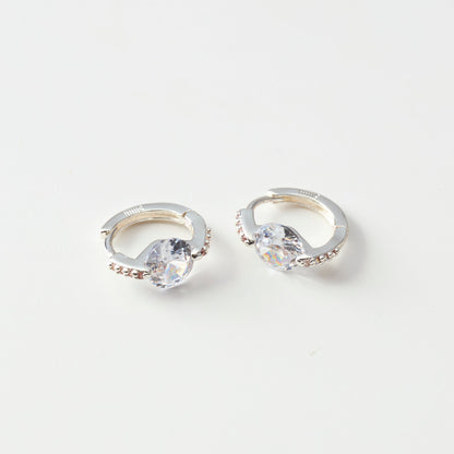 【先行予約受注商品】One point hoop pierce