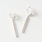 【先行予約受注商品】Zirconia line pierce / earring