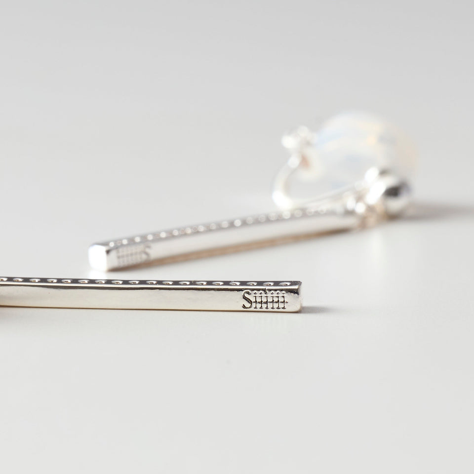 【先行予約受注商品】Zirconia line pierce / earring