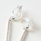 【先行予約受注商品】Zirconia line pierce / earring