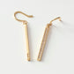 【先行予約受注商品】Zirconia line pierce / earring