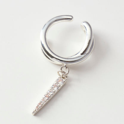 【先行予約受注商品】Zirconia pointed ear cuff