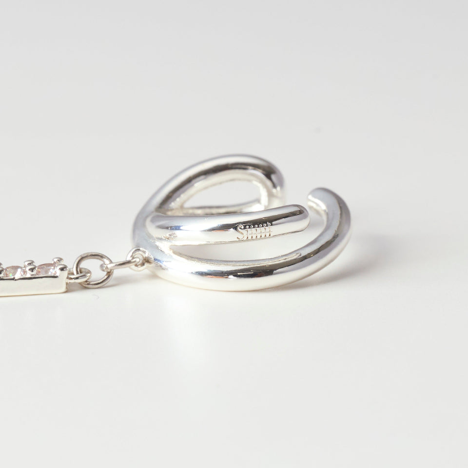 【先行予約受注商品】Zirconia pointed ear cuff