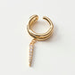 【先行予約受注商品】Zirconia pointed ear cuff