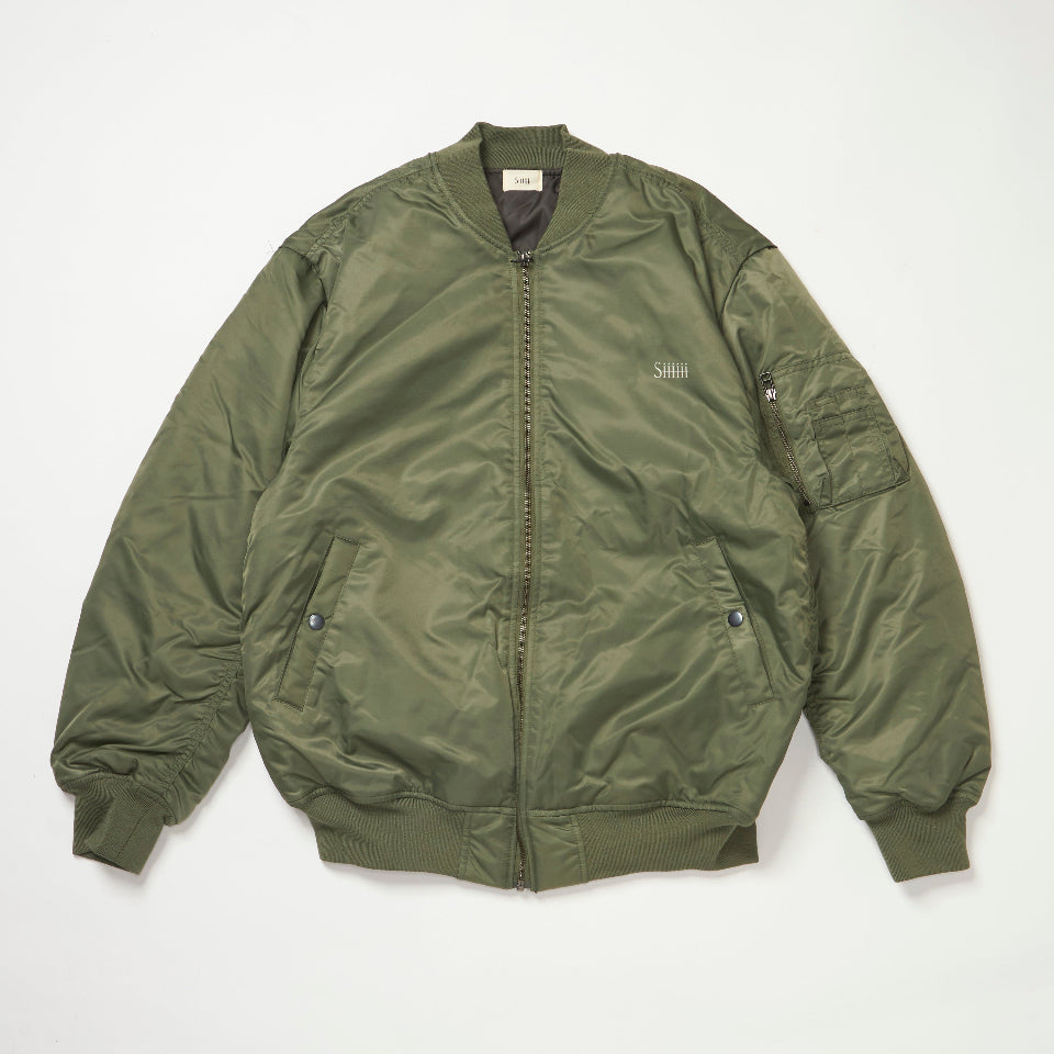 【先行予約受注商品】Siiiiii Logo MA-1