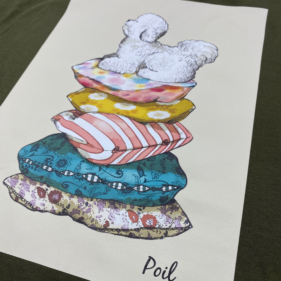 【予約受注商品】Cushion Poil Longsleeve T