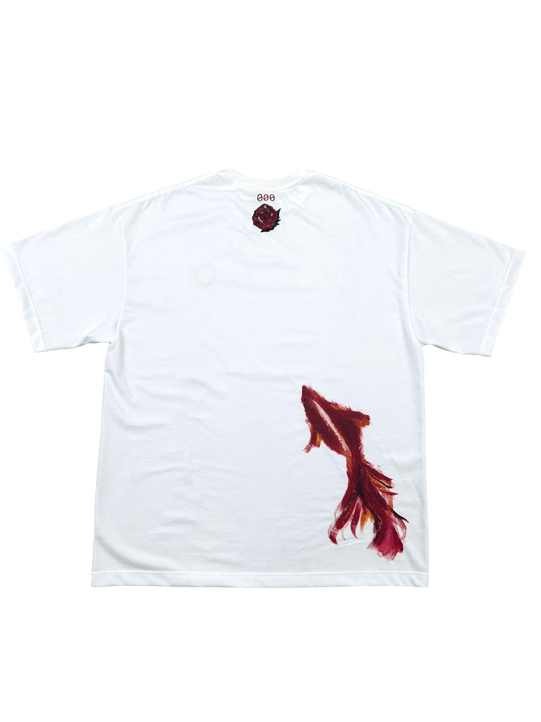 Ash 金魚Tシャツ　ホワイト