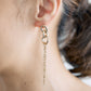 Chain drop pierce / earring