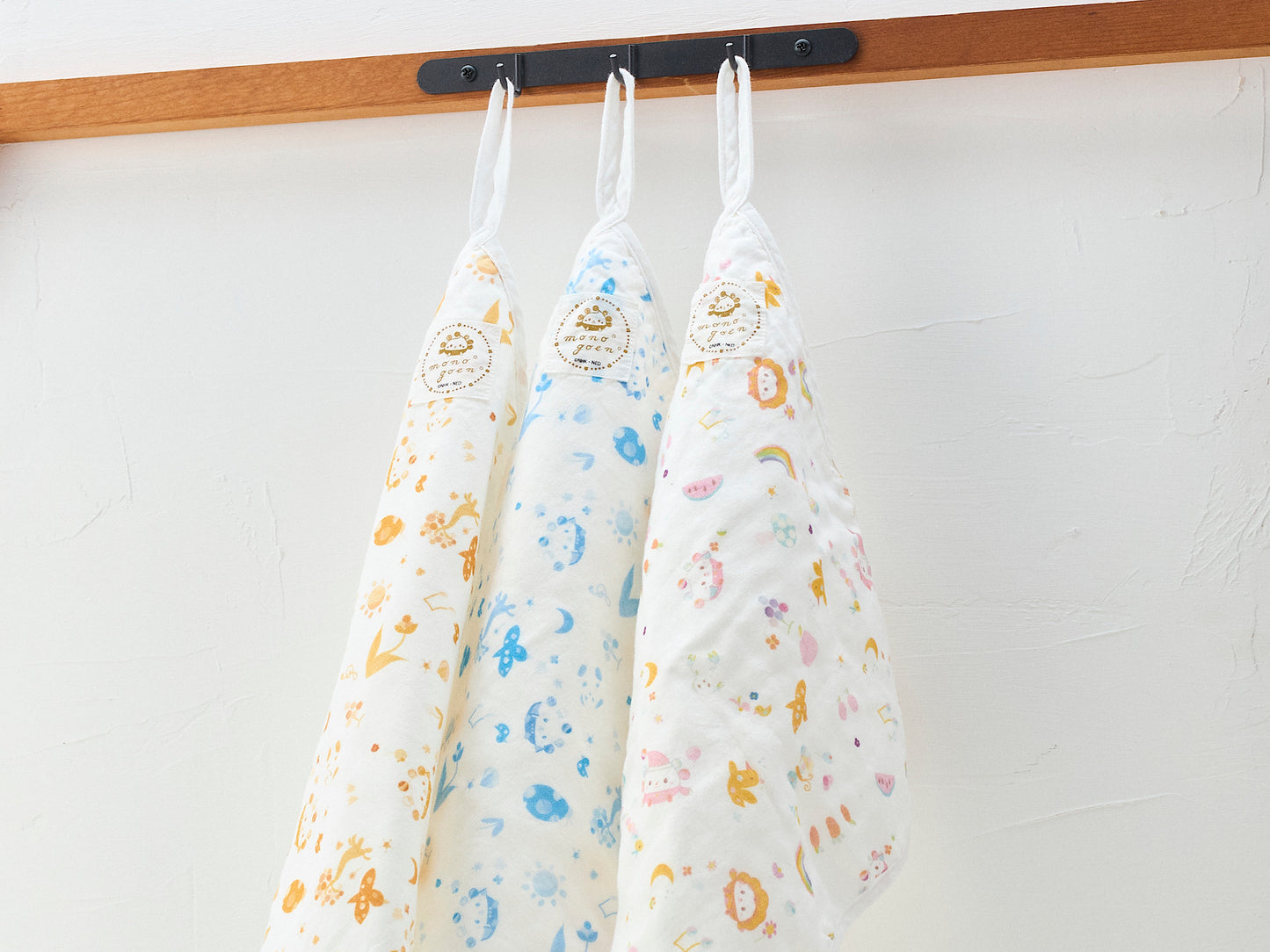 poupo organic cotton hand towel