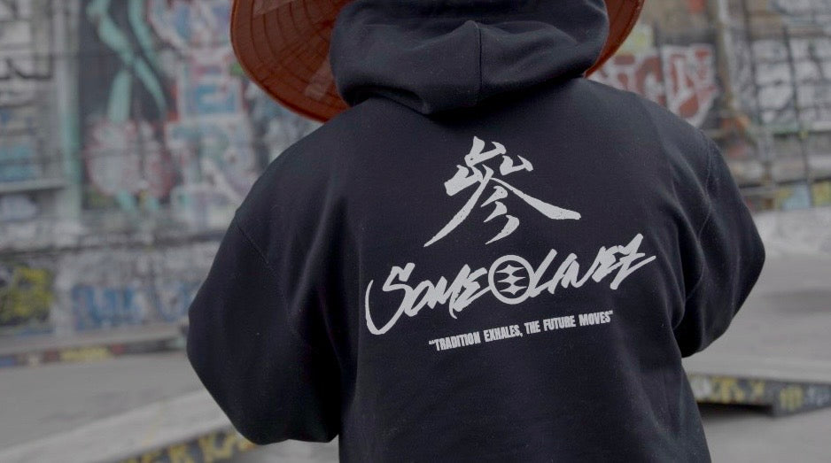 SOME LINEZ Graphic Hoodie（Embroidered Logo）