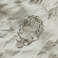 Leaf chain bracelet