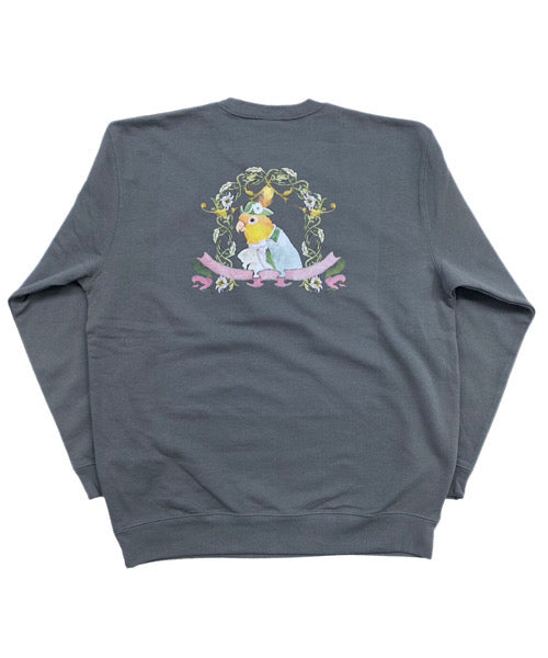 【新作商品】Bird スウェット シロハラインコ