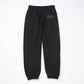 【先行予約受注商品】Solid black sweat  pants (Black)
