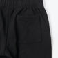 【先行予約受注商品】Solid black sweat  pants (Black)