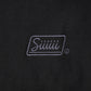 【先行予約受注商品】Solid black sweat  shirt (Black)