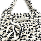 Upcycle Crochet Bag　ホワイト×ブラック