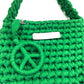 Upcycle Crochet Bag　グリーン