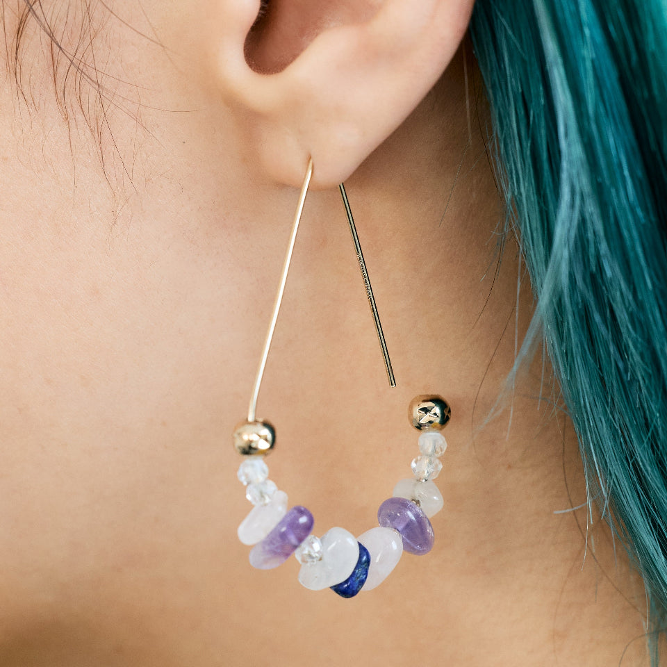 Power stone drop pierce