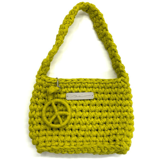 [予約販売商品] Upcycle Crochet Bag　イエロー