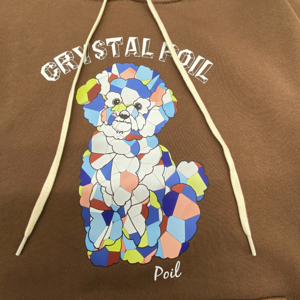 【新作商品】クリスタルポワルフードパーカー