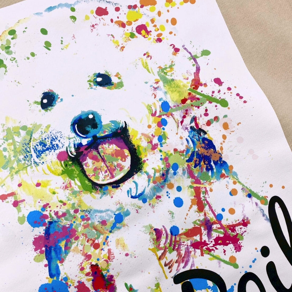 【新作商品】ペイントポワルスウェット