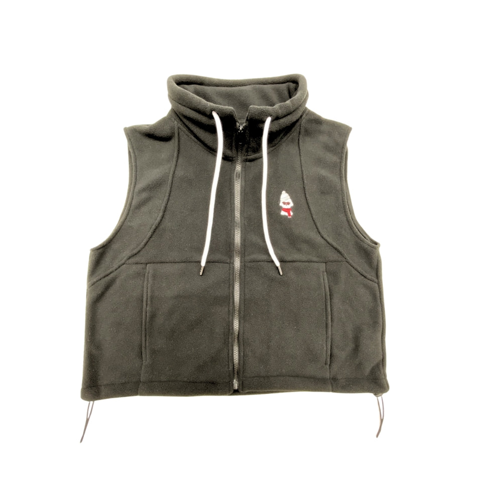 【新作商品】刺繍入りフリースベスト