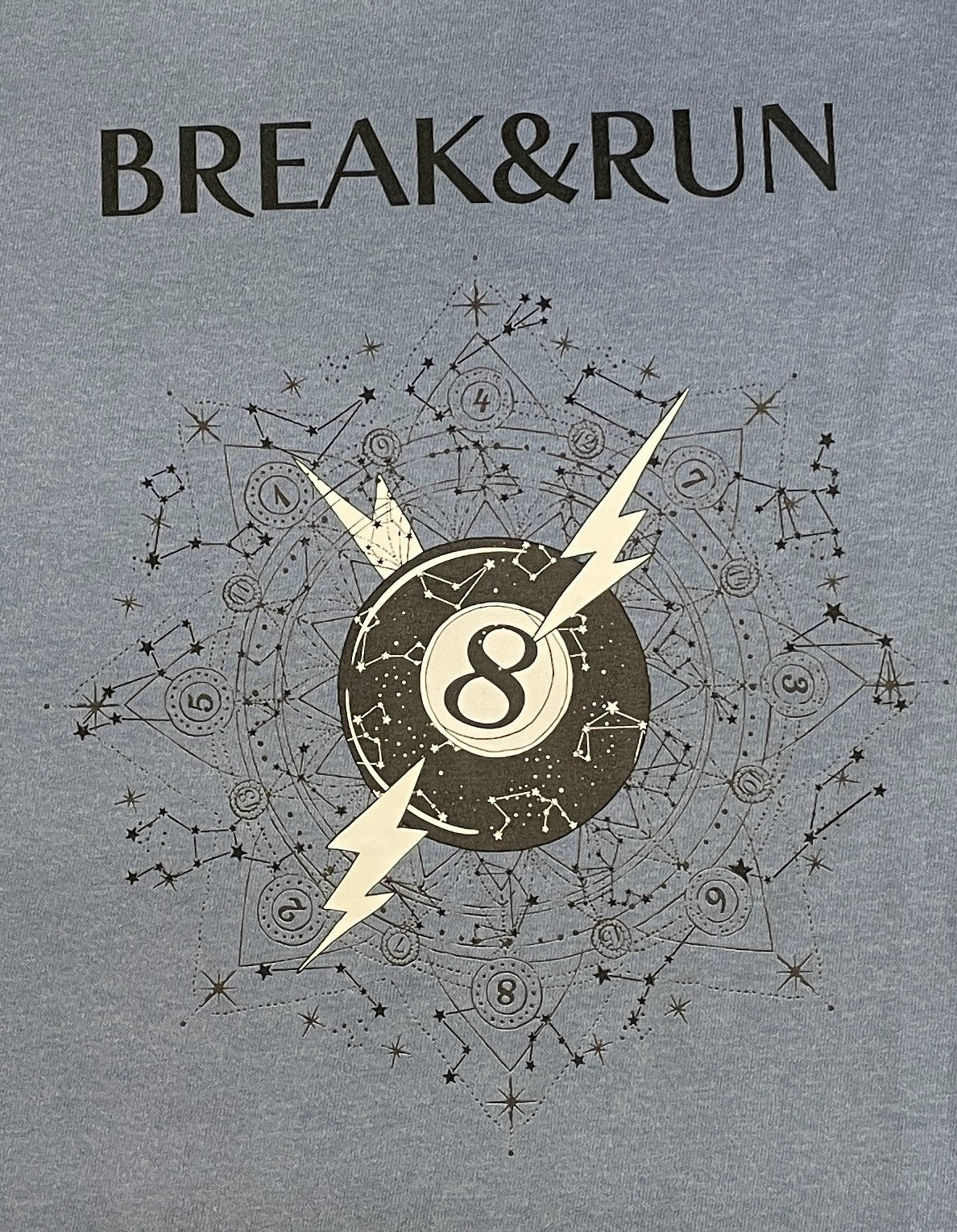 【先行予約受注商品】HEY. GARMENT DYED BREAK&RUN T-SHIRT